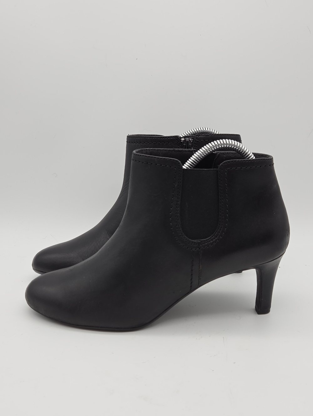 Clarks Dancer Sky Ankle Boots Black Size 9 - Picture 2 of 8